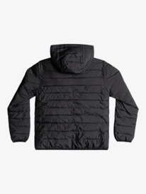 quiksilver, Scaly Rev - Reversible Hooded Puffer Jacket for Boys, BLACK (kvj0) Scaly Rev - Reversible Hooded Puffer Jacket for Boys EQBJK03260