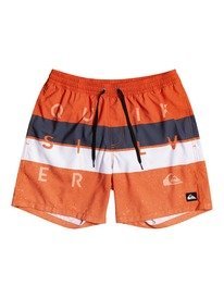 Word Block 15" - Swim Shorts for Boys 8-16  EQBJV03337