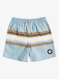 quiksilver, Boy's 8-16 Sun Faded 15" Recycled Volleys, CITADEL BLUE (bfk6) Sun Faded 15" - Recycled Swim Shorts for Boys 8-16 EQBJV03362