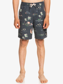 Quiksilver Little Kangoo Island Volley Boy 14 Boardshort Swim Trunk