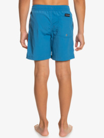 quiksilver, Ocean Beach Please 14" - Swim Shorts for Boys 8-16, VALLARTA BLUE (byh0) Ocean Beach Please 14" - Swim Shorts for Boys 8-16 EQBJV03399