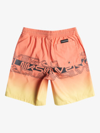 quiksilver, Everyday Wordblock 16" - Bermuda da bagno da Ragazzo 8-16, FRESH SALMON (mhv6) Everyday Wordblock 16" - Swim Shorts for Boys 8-16 EQBJV03434