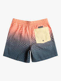 quiksilver, Everyday Warped Logo 14" - Zwembroek voor Jongens 8-16, MIDNIGHT NAVY (bsl6) Everyday Warped Logo 14" - Swim Shorts for Boys 8-16 EQBJV03439