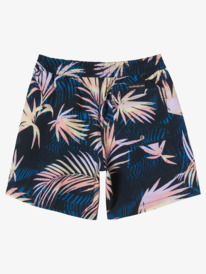 quiksilver, Boy's 8-16 Surfsilk Mix 14" Volleys, BLACK (kvj6) SURFSILK MIX VOLLEY YOUTH 14NB EQBJV03443
