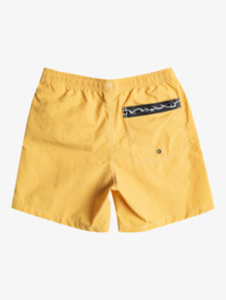 quiksilver, Saturn 14" - Short de bain pour Garçon 8-16 ans, YOLK YELLOW (yjc0) Saturn 14" - Swim Shorts for Boys 8-16 EQBJV03449