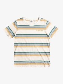 quiksilver, Coreky - T-shirt de manga curta para Rapazes 8-16, ANTIQUE WHITE COREKY (wcl3) Coreky - Short Sleeve T-Shirt for Boys 8-16 EQBKT03309