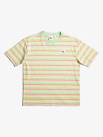 quiksilver, New Stripe - T-Shirt for Boys 8-16, SPRUCESTONE STRIPE TEE 231 (gfe3) New Stripe - T-Shirt for Boys 8-16 EQBKT03327