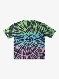 quiksilver, Radical Times - T-Shirt für Jungen 8-16, PARADISE GREEN GRADIANT SPIRAL (gdj6) Radical Times - T-Shirt for Boys 8-16 EQBKT03330