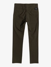 Pantalon molleton coupe slim garçon beige