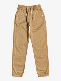 Mushy Rush - Elasticated Twill Trousers for Boys 8-16  EQBNP03098