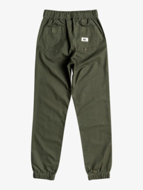 quiksilver, Taxer Beach Cruiser 2022 - Twill-Hose für Jungen, THYME (cqy0) Taxer Beach Cruiser 2022 - Twill Trousers for Boys EQBNP03111