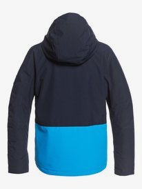 quiksilver, Детская сноубордическая куртка Mission Solid 8-16, BRILLIANT BLUE (bnl0) Mission Solid - Snow Jacket for Boys 8-16 EQBTJ03118