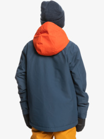 quiksilver, Boy's 8-16 In The Hood Insulated Snow Jacket Kids 8-16, INSIGNIA BLUE (bsn0) In The Hood 2022 - Technical Snow Jacket for Boys EQBTJ03154