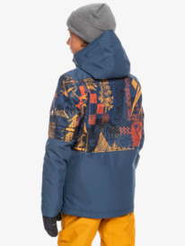 quiksilver, Mission 2022 - Chaqueta técnica snow para Chicos, BUCKTHORN BROWN COLOR BOX (cnr2) Mission 2022 - Technical Snow Jacket for Boys EQBTJ03155