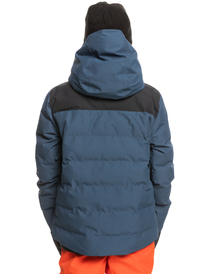 quiksilver, Boy's 8-16 The Edge Technical Snow Jacket, INSIGNIA BLUE (bsn0) The Edge - Technical Snow Jacket for Boys EQBTJ03166