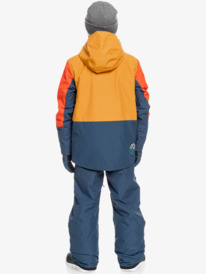 quiksilver, Boys 8-16 Kai Jones Ambition Technical Snow Jacket, BUCKTHORN BROWN (cnr0) Kai Jones Ambition - Technical Snow Jacket for Boys EQBTJ03169