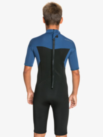 quiksilver, 2/2mm Everyday Sessions - Springsuit de cremallera posterior para Chicos, BLACK/INSIGNIA (xkkb) EVERYDAY SESSIONS B 2/2 SS BZ EQBW503018