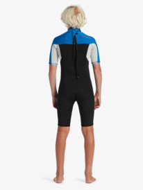 2/2mm Everyday Sessions - Short Sleeve Back Zip Springsuit for Boys  EQBW503025