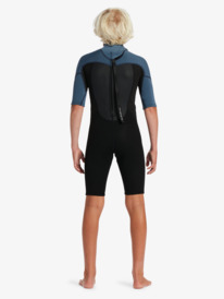 2/2mm Everyday Sessions - Short Sleeve Back Zip Springsuit for Boys  EQBW503026