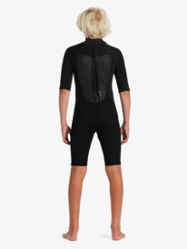 2/2mm Everyday Sessions - Short Sleeve Back Zip Springsuit for Boys  EQBW503026