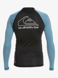 quiksilver, Boys 8-16 On Tour Long Sleeve UPF 50 Rash Vest, PROVENCIAL (blm0) ON TOUR LS YOUTH EQBWR03181