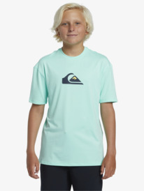 Solid Streak - Short Sleeve UPF 50 Surf T-Shirt for Boys 8-16  EQBWR03227