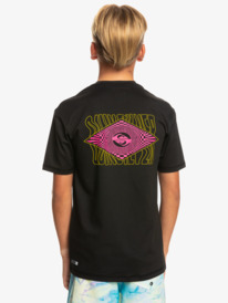 quiksilver, Radical Surf - UPF 50 Surf T-Shirt for Boys, BLACK (kvd0) Radical Surf - UPF 50 Surf T-Shirt for Boys EQBWR03229