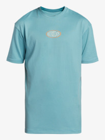 quiksilver, Mix Session T-shirt de surf à manches courtes pour Garçon 8-16 ans, CAMEO BLUE (bje0) Mix Session - Short Sleeve Surf T-Shirt for Boys 8-16 EQBWR03234