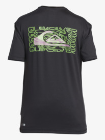 quiksilver, Mix Session T-shirt de surf à manches courtes pour Garçon 8-16 ans, TARMAC (kta0) Mix Session - Short Sleeve Surf T-Shirt for Boys 8-16 EQBWR03234