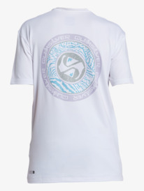 quiksilver, Mix Session T-shirt de surf à manches courtes pour Garçon 8-16 ans, SNOW WHITE (wbk0) Mix Session - Short Sleeve Surf T-Shirt for Boys 8-16 EQBWR03234