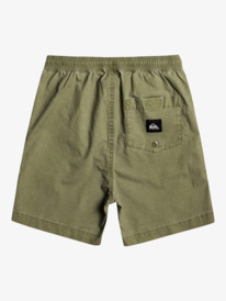 quiksilver, Taxer - Bermuda Elasticizzati voor Ragazzo 8-16, FOUR LEAF CLOVER (gph0) Taxer - Elasticated Shorts for Boys 8-16 EQBWS03330