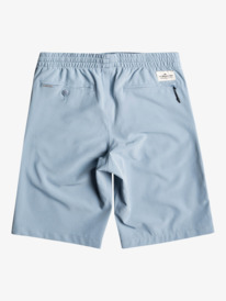 quiksilver, Boy's 8-16 Ocean Elastic Amph Yth 18 Hybrid Shorts, FADED DENIM (bjn0) OCEAN ELASTIC AMPH YTH 18 EQBWS03350