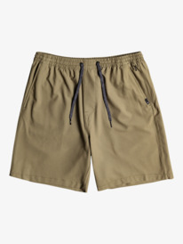 quiksilver, Boy's 8-16 Ocean Elastic Amph Yth 18 Hybrid Shorts, GRAPE LEAF (cre0) OCEAN ELASTIC AMPH YTH 18 EQBWS03350