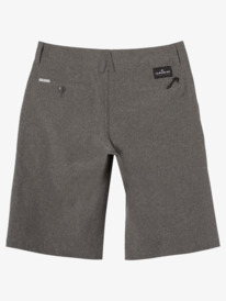 quiksilver, Boy's 8-16 Union Heather Amphibian 20" Boardshorts, BLACK (kvj0) Union Heather 19" - Amphibian Board Shorts for Boys 8-16 EQBWS03357