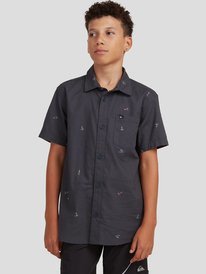 Yacht Rock - Short Sleeve Shirt for Boys 8-16  EQBWT03311