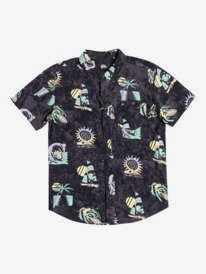 Island Pulse - Short Sleeve Shirt for Boys 8-16  EQBWT03313