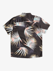 quiksilver, Pop Tropic - Camisa de manga curta para Rapazes 8-16, TARMAC POP TROPIC (kta8) Pop Tropic - Short Sleeve Shirt for Boys 8-16 EQBWT03342