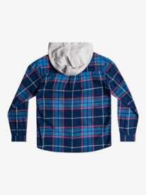 Boy's 8-16 Halidon Hooded Flannel Shirt
