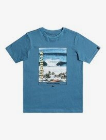 quiksilver, Детская футболка Scenic Drive 8-16, CAPTAINS BLUE (bmn0) Scenic Drive - T-Shirt for Boys 8-16 EQBZT04322