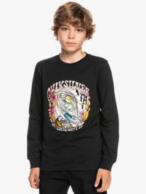 Wavey Skull - Long Sleeve T-Shirt for Boys  EQBZT04378
