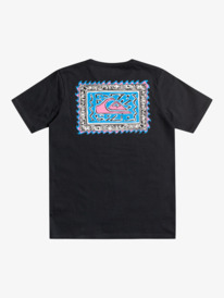quiksilver, Детская футболка Radical Roots 8-16, BLACK (kvj0) Radical Roots - Short Sleeve T-Shirt for Boys 8-16 EQBZT04427