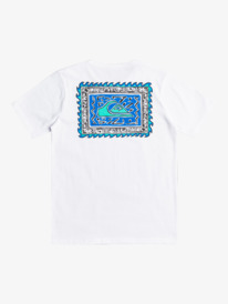 quiksilver, Детская футболка Radical Roots 8-16, WHITE (wbb0) Radical Roots - Short Sleeve T-Shirt for Boys 8-16 EQBZT04427