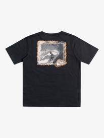 quiksilver, Детская футболка Ride On 8-16, BLACK (kvj0) Ride On - Short Sleeve T-Shirt for Boys 8-16 EQBZT04429