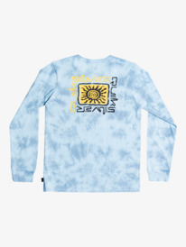 quiksilver, Slow Dive - Longsleeve für Jungen 8-16, FADED DENIM (bjn0) Slow Dive - Long Sleeve T-Shirt for Boys 8-16 EQBZT04437