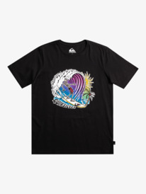 quiksilver, Boy's 8-16 The Barrel T-Shirt, BLACK (kvj0) The Barrel - T-Shirt for Boys EQBZT04509