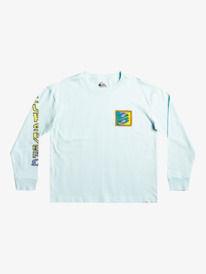 quiksilver, Radical Times 2022 - Longsleeve für Jungen, ICED AQUA (gcz0) Radical Times 2022 - Long Sleeve T-Shirt for Boys EQBZT04533
