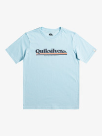 quiksilver, Between The Lines - T-shirt pour Garçon 8-16 ans, SKY BLUE (bgc0) Between The Lines - T-Shirt for Boys 8-16 EQBZT04584