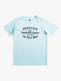 quiksilver, QS Surf Lockup - T-Shirt voor Jongens 8-16, SKY BLUE (bgc0) QS Surf Lockup - T-Shirt for Boys 8-16 EQBZT04585