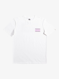 quiksilver, Warped Frames - T-Shirt voor Jongens 8-16, WHITE (wbb0) Warped Frames - T-Shirt for Boys 8-16 EQBZT04589