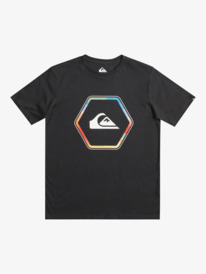 quiksilver, In Shapes - T-shirt pour Garçon 8-16 ans, BLACK (kvj0) In Shapes - T-Shirt for Boys 8-16 EQBZT04591